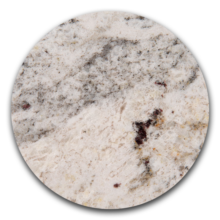 a close-up detailed view of african rainbow granite